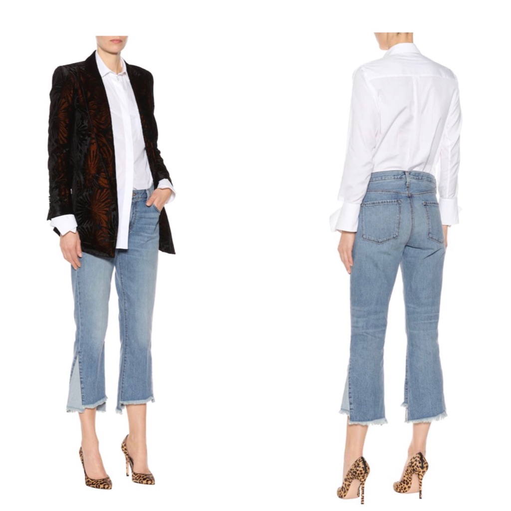 Jbrand High Waisted Crop Jeans